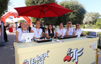 VIPER hospitality staff at FIFA event staffing activation in Los Angeles